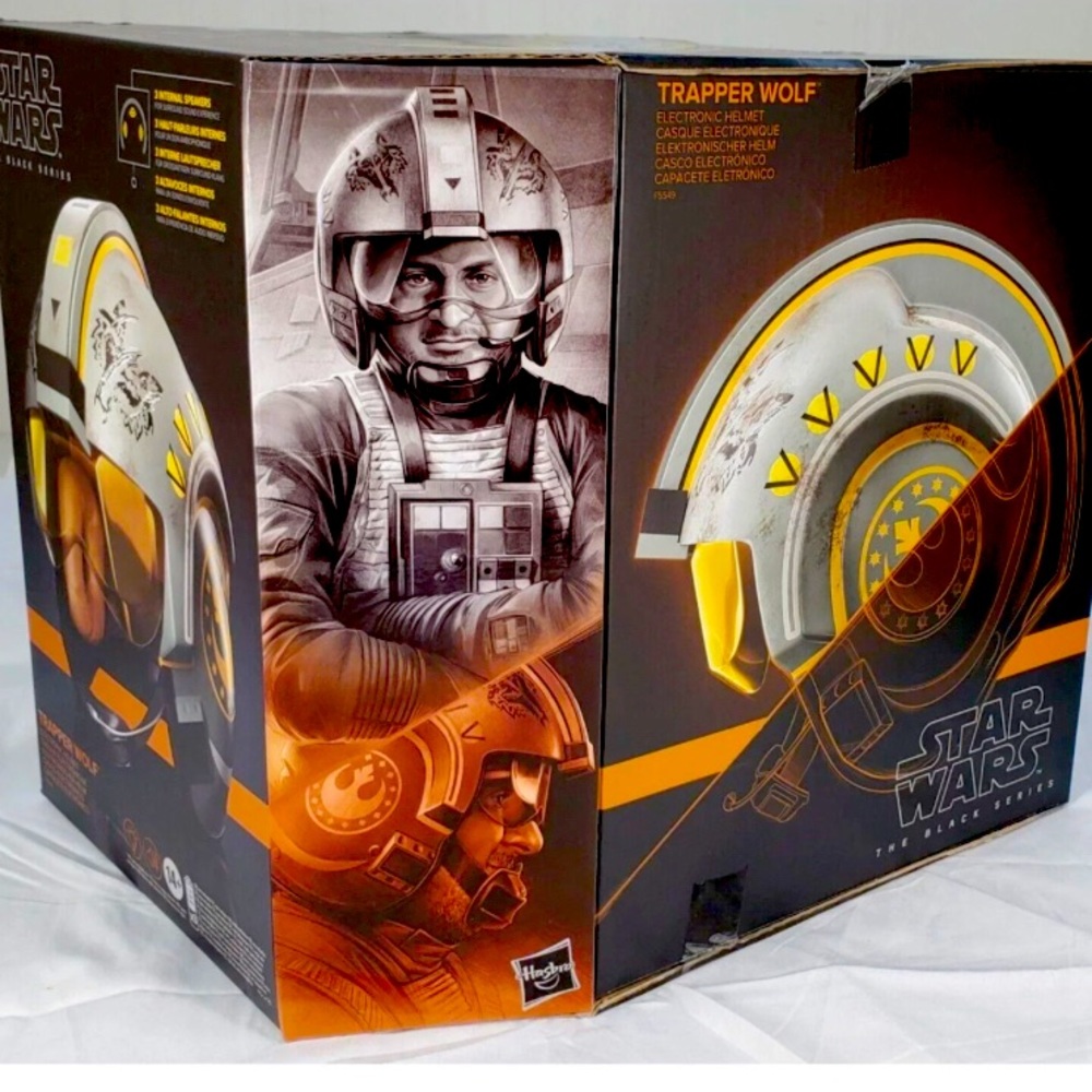 Star Wars The Black Series Trapper Wolf Electronic Helmet New in the box